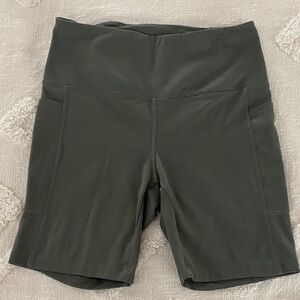 Danskin Dark Green Women's Bike Shorts